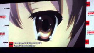 Anime Expo 2013 opening ceremony Guests of Honor reactions [upl. by Roye707]