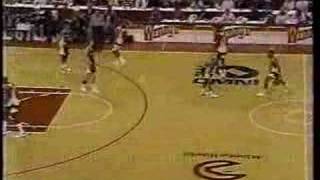 Atlanta Hawks v Indiana Pacers 1991 [upl. by Marinelli497]