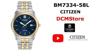 BM733458L Citizen Corso Two Tone and Blue Dial [upl. by Lally]