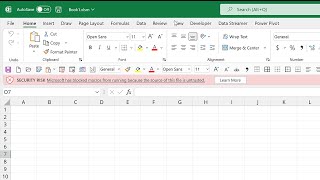 How To Enable quotMicrosoft has blocked macros from running untrusted sourcequot Setting [upl. by Yttam761]