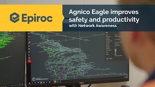 Agnico Eagle improves safety and productivity with Mobilaris Network Awareness [upl. by Hyacintha]