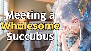 F4A Meeting a Wholesome Succubus Wholesome ASMR Roleplay Sleep Aid [upl. by Aney957]