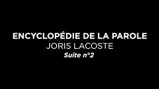 L’Encyclopédie de la parole – Suite n°2 TEASER [upl. by Gipps726]