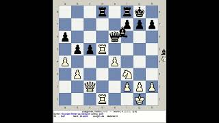 Zvjaginsev Vadim vs Ivanov V  Russian Winter Chess Open 1991 Moscow [upl. by Itch]