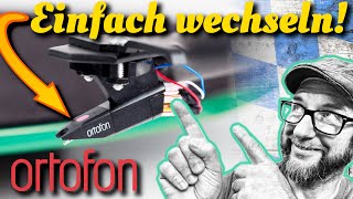 🛠️ HOW TO Ortofon Tonnadel SCHNELL und EINFACH wechseln howto reparieren [upl. by Elohcin]