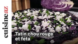 Tatin chou rouge et feta [upl. by Adyahs]