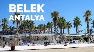 Belek Beach amp Beachfront Hotels  Antalya Turkey [upl. by Nalim]