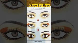 Close set eyes ka kaise perfect eye makeup kaise kare makeup eyemakeup pummybeautyparlour mua [upl. by Nalad]