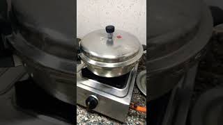 Prestige Pressure cooker whistle sound [upl. by Mastat]