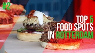 Top 5 food spots in Rotterdam  best grub hubs [upl. by Jimmy]