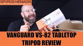 Vanguard VS82 Tabletop Tripod Review [upl. by Muhcan83]