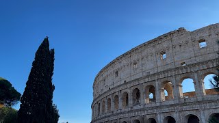 ローマの休日 コロッセオ トレビの泉 スペイン広場 Walk in Roma Colosseo Pizza di Trevi 【海外放浪 Traveling all over the world】 [upl. by Arron]