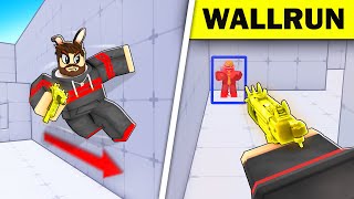 How to WALL RUN in Roblox RIVALS [upl. by Nalepka]