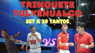 DAVID ÁLVAREZ Y FERNANDO MEDINA VS EINAR MUNDO Y KEVIN MORENO Trinquete Tulyehualco pelotavasca [upl. by Vickey696]