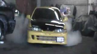 DC2 Turbo Integra Burnout [upl. by Okorih]