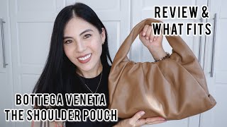 Bottega Veneta The Shoulder Pouch Review amp What Fits [upl. by Fernandes130]