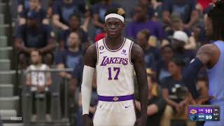 LAKERS vs GRIZZLIES FULL GAME 2 HIGHLIGHTS  April 19 2023  2023 NBA Playoffs Highlights NBA 2K23 [upl. by Imena]