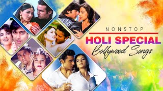 NonStop Holi Special Bollywood Songs  Video Jukebox  Holi Dhamaka 2024  happyholi [upl. by Heddy]