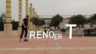 Tutorial patinaje Cómo frenar en T [upl. by Ecylla149]