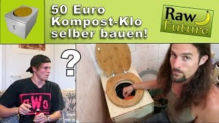 Kompostklo für 50 Euro selber bauen 😎 Mein Bruder erlebt eine Überraschung [upl. by Yenar7]