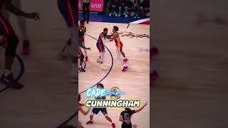 CADE CUNNINGHAM GAME WINNER ANG BIGTIME BLOCK nba basketball [upl. by Herzog]