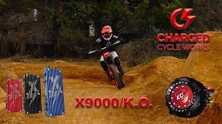 EBMX X9000  KO MOTOR TESTING ON A SURRON [upl. by Jerrilyn]