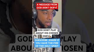 GOD DONT PLAY ABOUT HIS CHOSEN ONES A MUST WATCH short subscribe god truth propheticalword [upl. by Ecnerual]