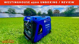 Westinghouse iGen4500 Inverter Generator Unboxing and Review Decibel Test [upl. by Kumler452]