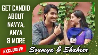 EXCLUSIVE Navya STARS Soumya Seth amp Shaheer Sheikh ON Breaking The Ice Working Together amp More [upl. by Rasec]