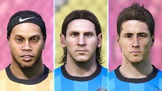 PES 2021 ALL 67 LEGEND FACES Torres Ronaldinho Beckham etc [upl. by Kathrine]