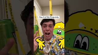 Day 5 of No Poop July 🍋🍋‍🟩 feat starrylemonlime [upl. by Kutzenco]