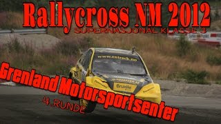 2012  Rallycross NM  4runde  Grenland [upl. by Nanam]