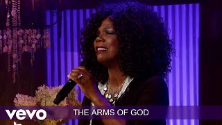 Lynda Randle  Sheltered In The Arms Of God Lyric Video  Live [upl. by Tace]