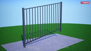 Boundary Fence  Stratco USA [upl. by Yeltnarb]