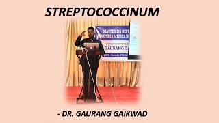 Streptococcinum  The remedy of todays generation  Dr Gaurang Gaikwad [upl. by Doner180]