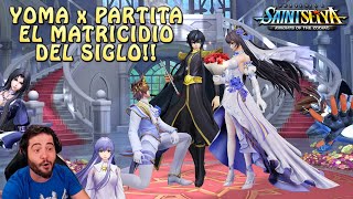 NI TENMA PUDO DETENER EL MATRICIDIO DE YOMA amp PARTITA EQUIPO TEMATICO Saint Seiya Awakening KOTZ [upl. by Suzette]