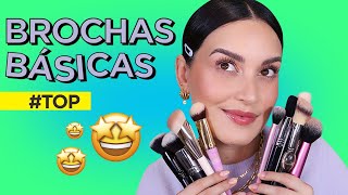 LAS BROCHAS QUE DEBES TENER PARA TU MAKEUP DIARIO brochitis  PAU FLORENCIA [upl. by Isac885]