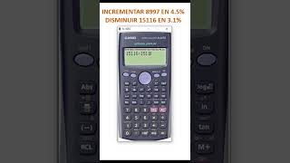 Matemática Financiera  Incremento Porcentual  Decremento Porcentual  Matemática Administración ✅✅ [upl. by Tine140]