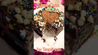 How to Make Oreo Chocolate Biscuit Cake  How to make Cake With Oreo Biscuit trending food [upl. by Ameh]