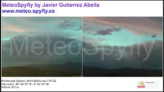 Directo Ponferrada El Bierzo  Meteo Spyfly by Javier Gutierrez Abella WEBCAM LIVE [upl. by Haleeuqa]