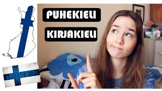 Finnish Kirjakieli vs Puhekieli  Formal vs Informal  KatChats [upl. by Asare]