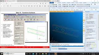 MSC Nastran Patran  Workshop 5  Frame Surface Creation [upl. by Airdnahs764]