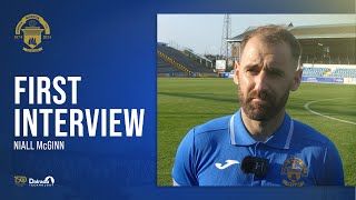 Greenock Morton  Niall McGinn  First Interview [upl. by Mihe]