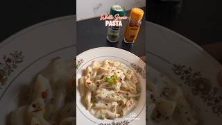 Creamy White Sauce Penne Pasta🍝 pasta rosé brunomars [upl. by Lolly]