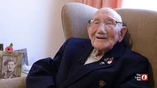 Dick Charlton WW2 veteran of the 4th Bn Ox and Bucks and prisoner in Stalag VIIIB [upl. by Rahs]