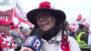 Thousands Gather in Warsaw Inside Polands Powerful Independence March 2024 [upl. by Sucy134]