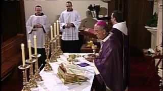 EWTN Catholic Mass Ash Wednesday  Entire Mass  Bishop Camillo Ballin  201435 [upl. by Boor]