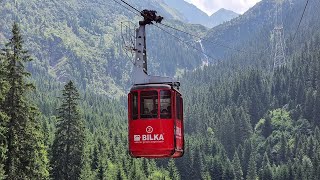 BALEA Cable Car Telecabina Balea on Transfagarasan  Video Tour [upl. by Merri491]