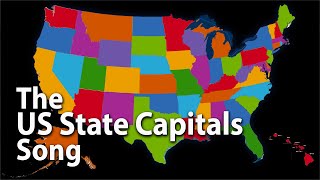 The US State Capitals Song [upl. by Ihsar]