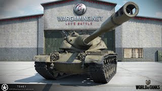 World of Tanks Blitz T54E1 replay [upl. by Amathiste]